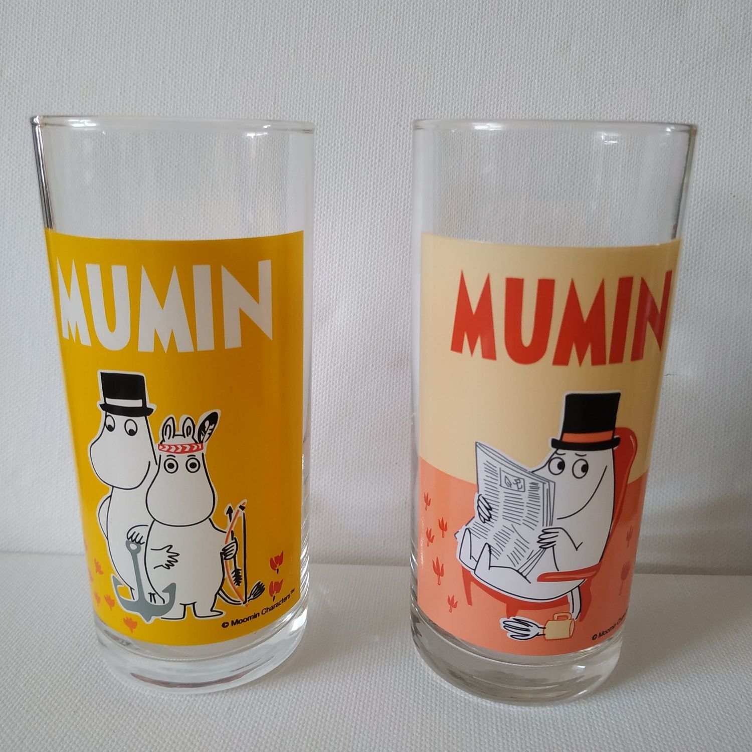 Szklanki Muminki MOOMIN Characters nowe śliczne MUMIN