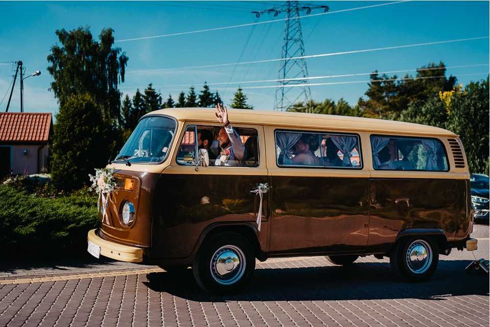 VW Ogórek T2 - wynajem na sesje, eventy, auto do ślubu 8 osób