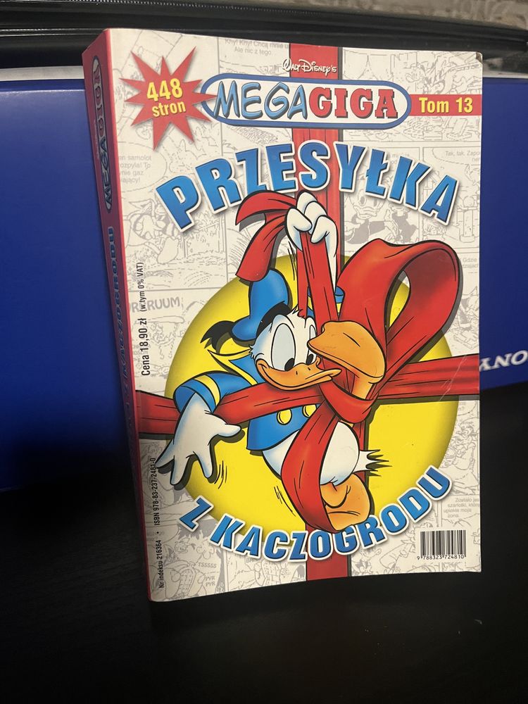 Komiks Gigant MegaGiga Mamut Tom 13 Przesyłka z Kaczogrodu