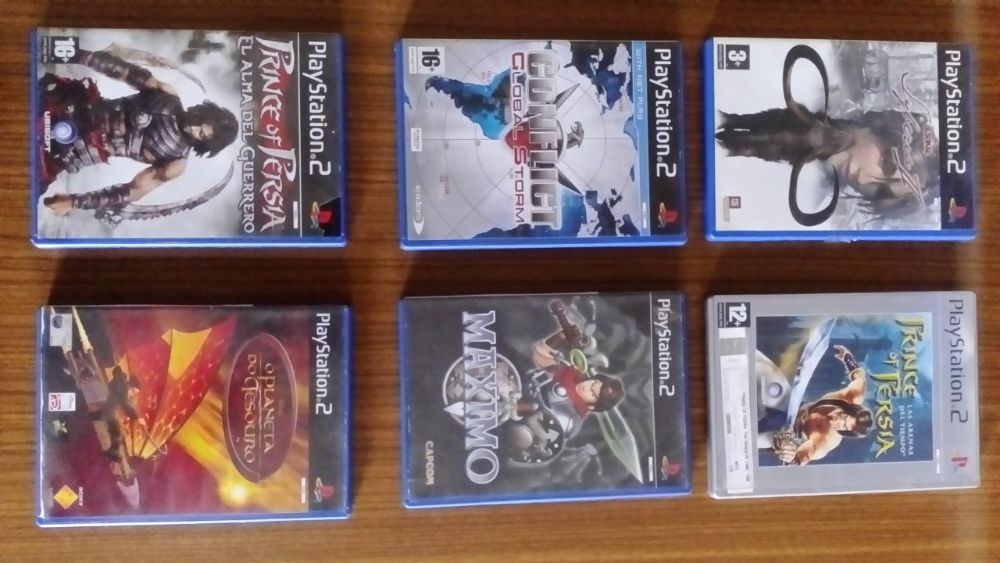 Jogos PlayStation 2 da Play 3 Wii Xbox vendo ou troco