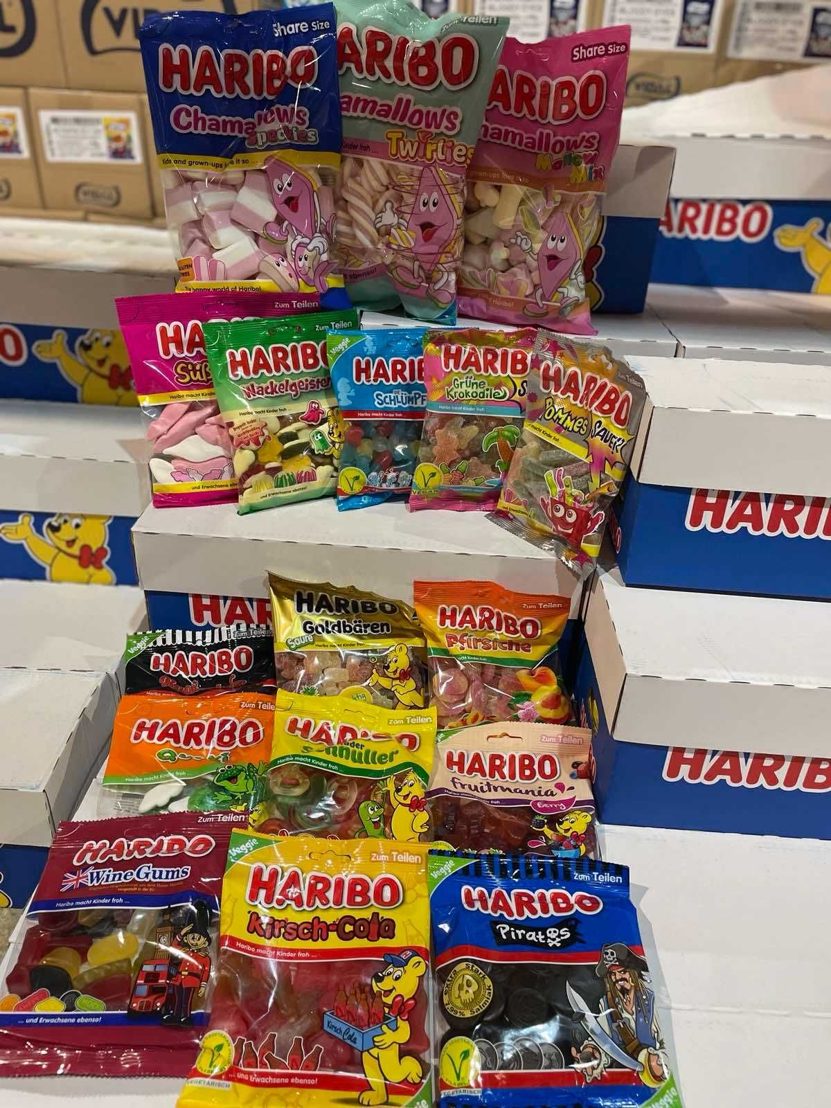 Мармеладні цукерки та  маршмелоу Haribo