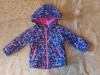 Kurtka wiosenna softshell dla dziewczynki 86