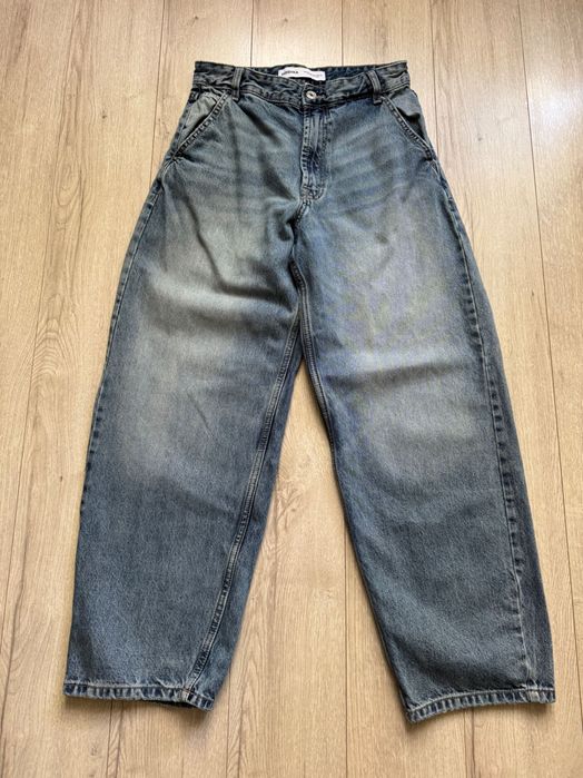 Bershka широкі джинси скейтери оверсайз слоучі бойфренди нові колекції