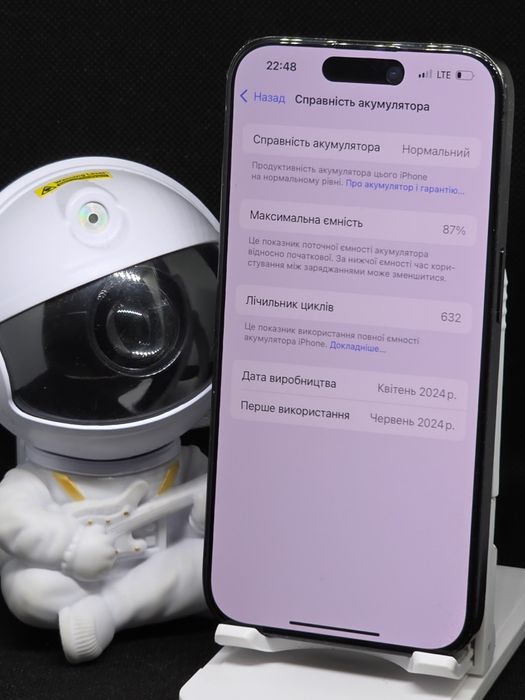 Iphone 15 pro 128gb. Весь в оригіналі Європа!