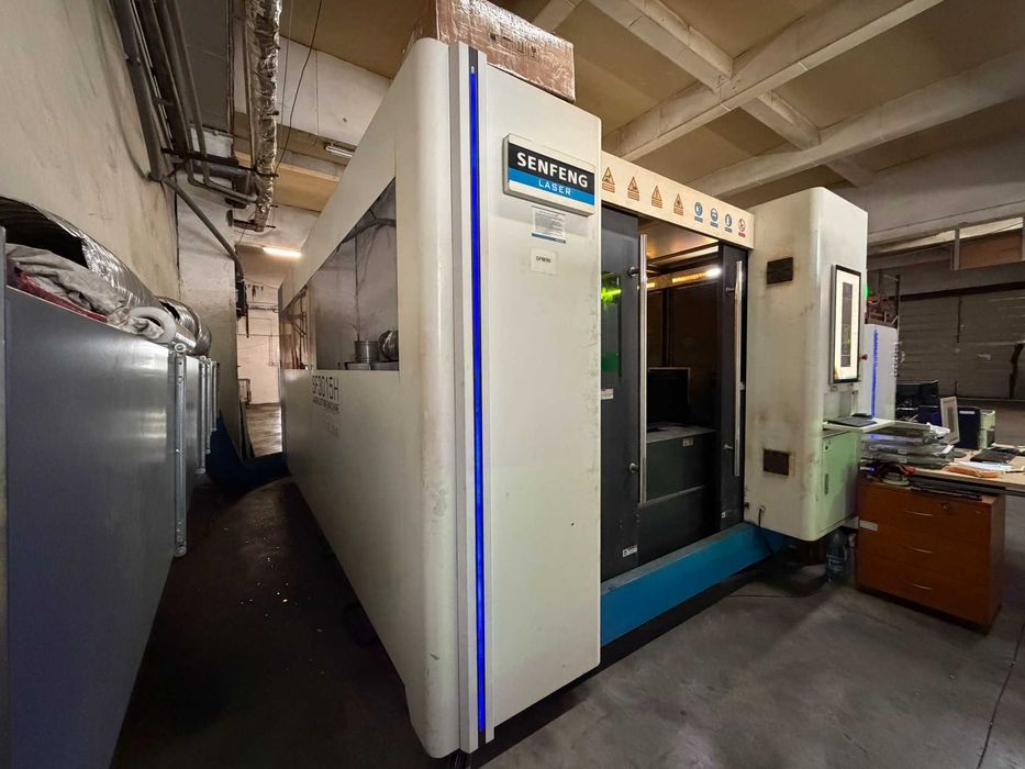 Laser fiber do cięcia blach – Senfeng SF3015H – 2 kW