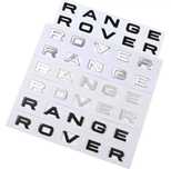 Conjunto Letras Simbolos Range Rover