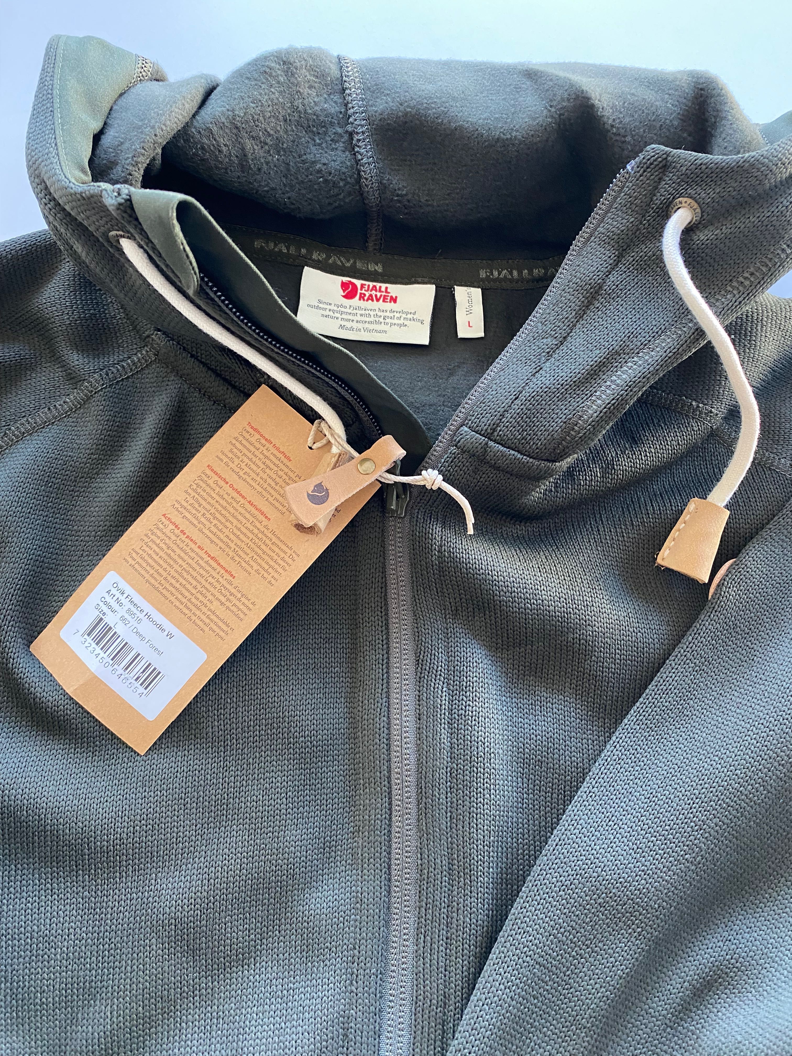 Bluza / kurtka Fjallraven Ovik Fleece Hoodie W - L