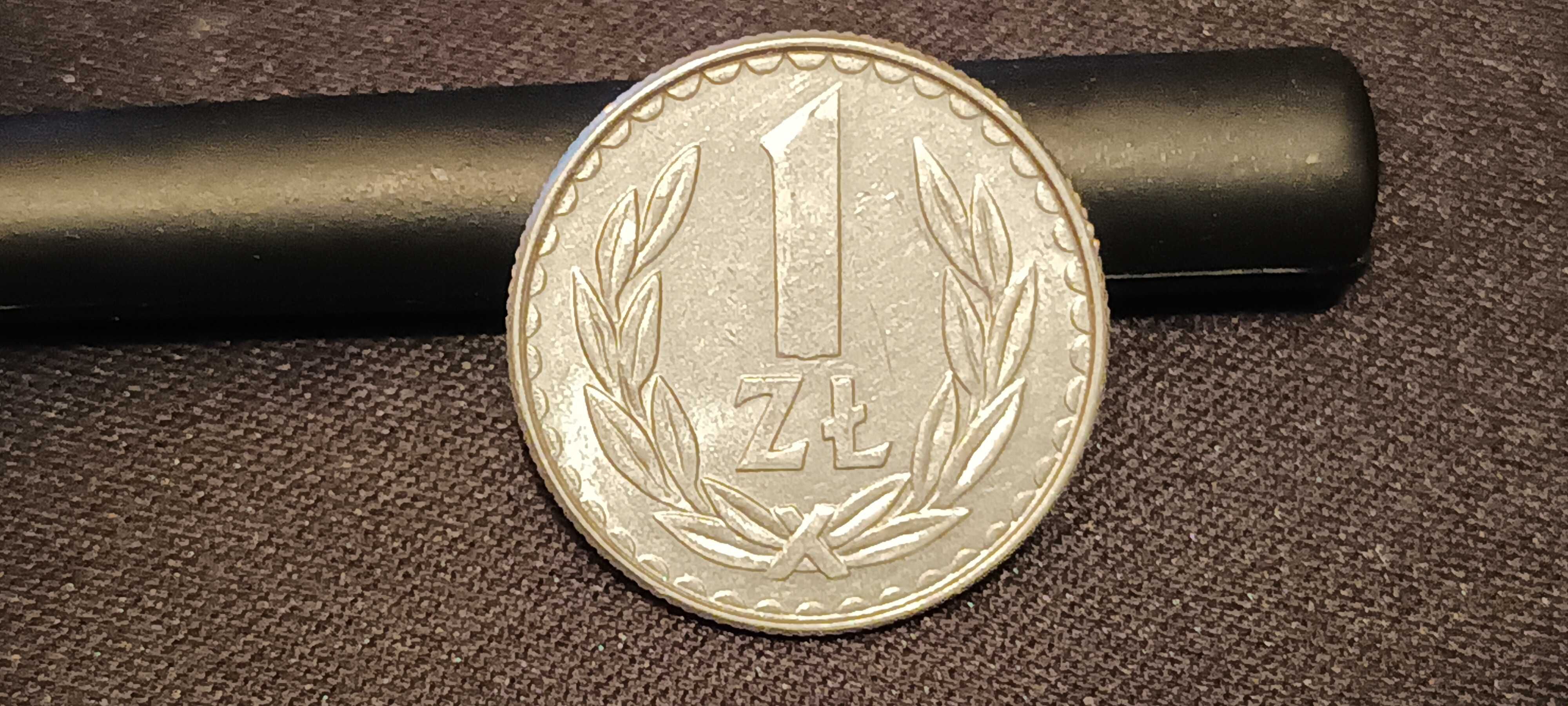 Polska 1zł. 1988,Stan menniczy.