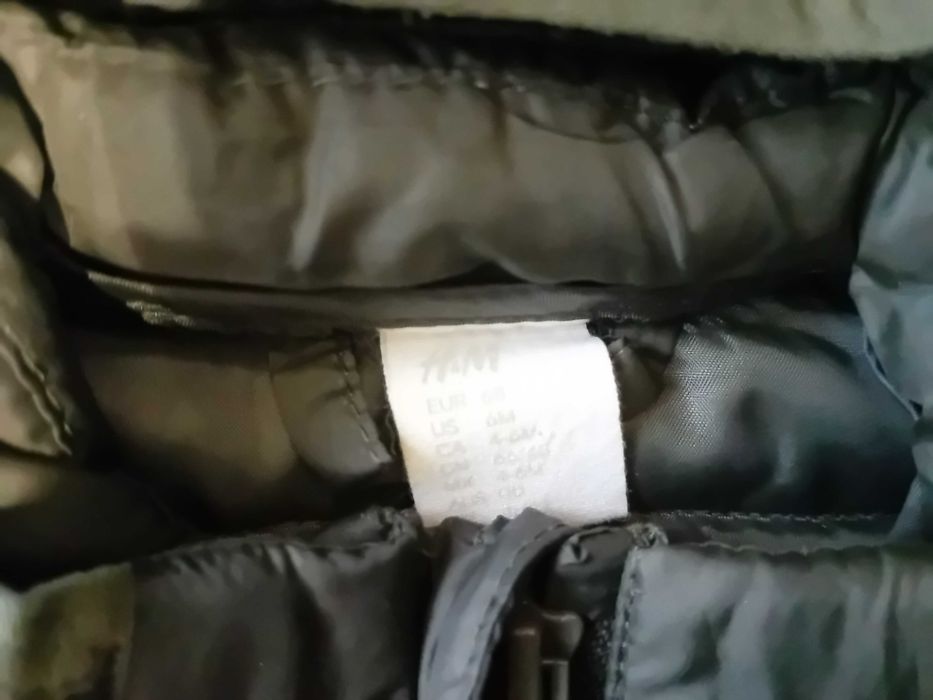 Kurtka zimowa dla niemowlaka na 6-9 miesięcy z H&M jak nowa