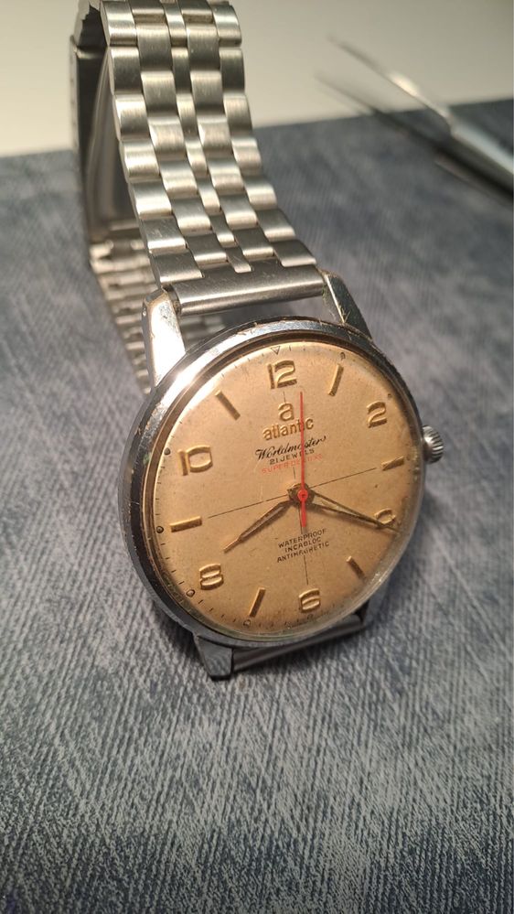 Zegarek Atlantic Worldmaster Super de Luxe