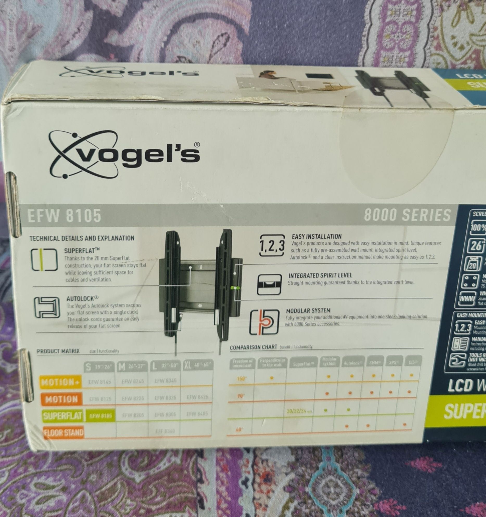 Suporte de Tv 19" a 27" Vogel's
