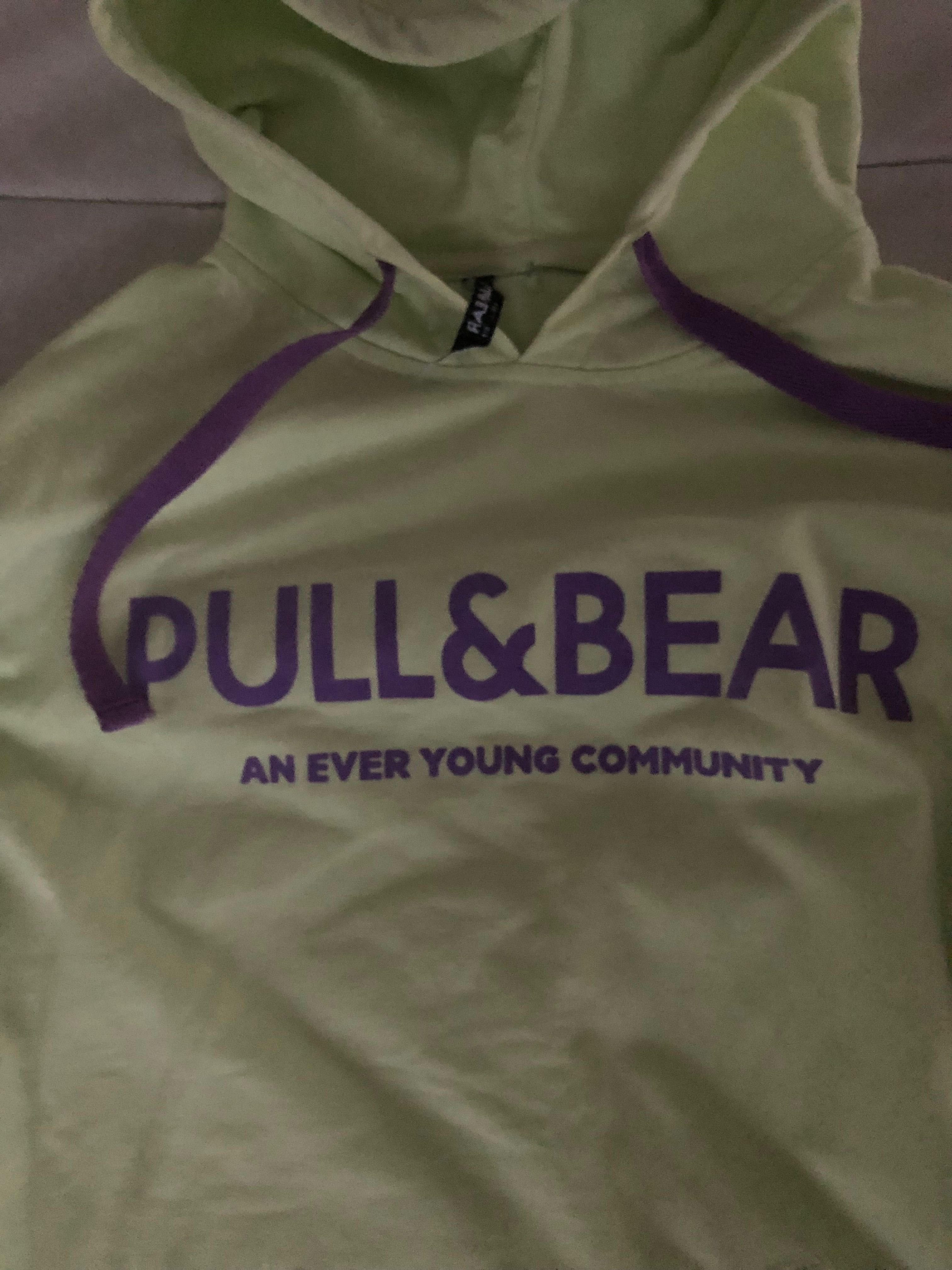 Pull & Bear bluza sportowa bawełna L