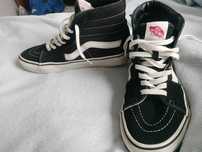 Vans Sk8-Hi Originalne – klasyczne czarne z białym paskiem
