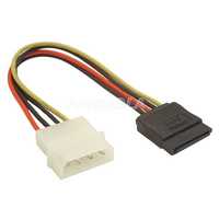 Kabel Adapter Zasilania Molex Sata 15Cm