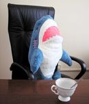 Акула очень большая мягкая плюшевая игрушка 70 см Икеа Shark doll