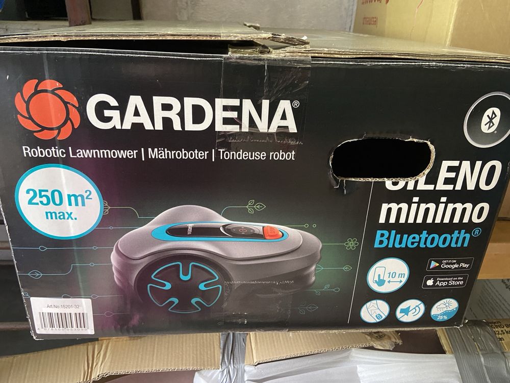 Robot koszący Gardena Sileno minimo 250