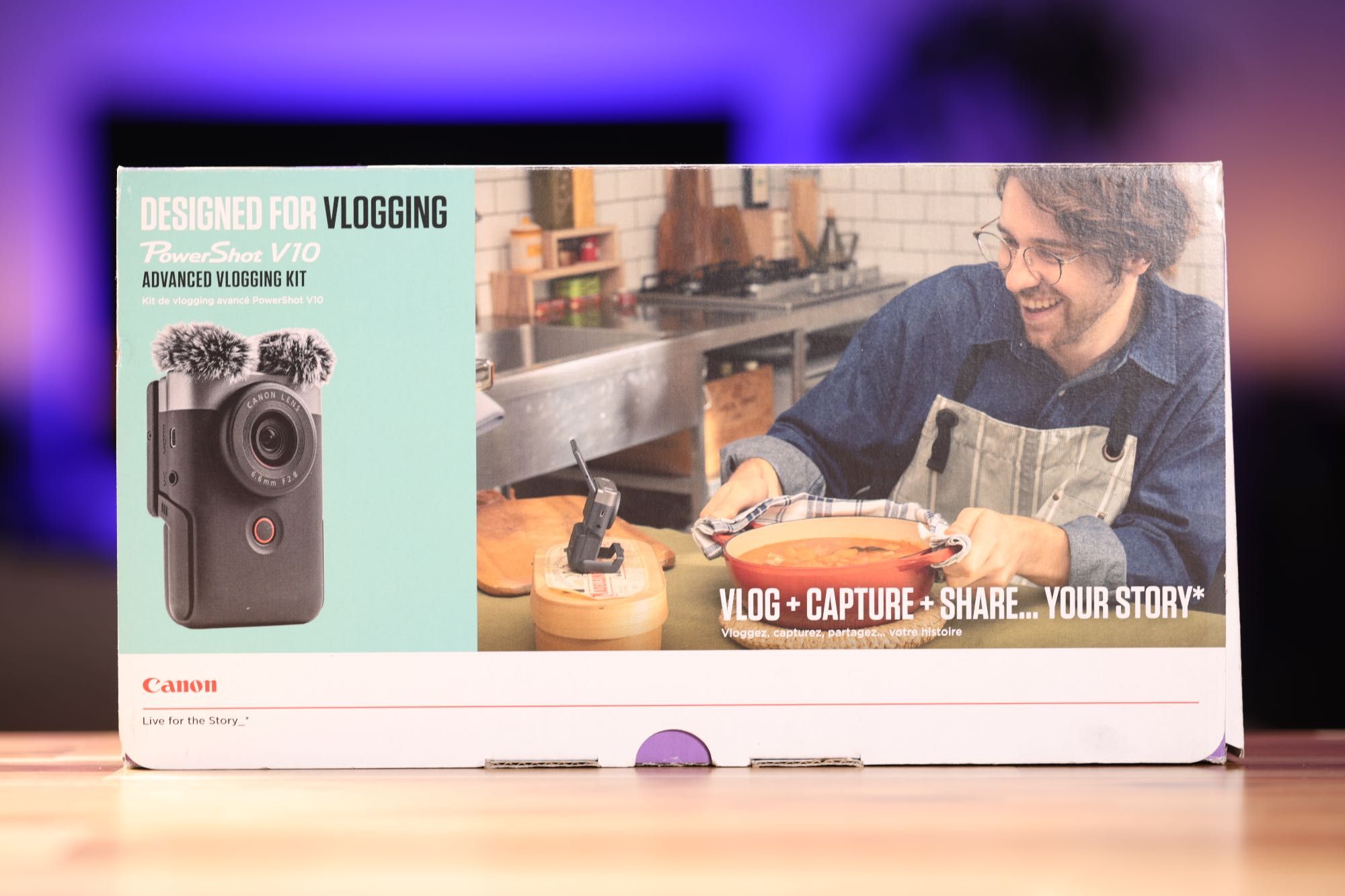 Aparat Canon Powershot V10 advanced vlogging kit Smallrig