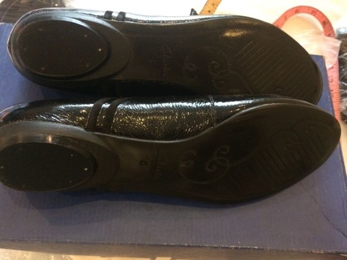 Балетки женские Clark’s натуральная кожа, лак