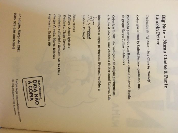 Big Nate - Numa Classe à Parte, de Lincoln Peirce