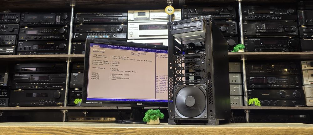 Комп'ютер PC-9F/Xeon E3-1220V3/Ram 8Gb/Video 1Gb/HDD No