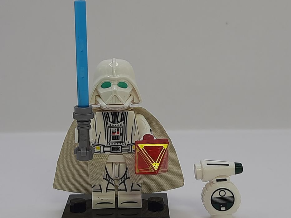Star Wars Vader Biały minifigurka kompatybilne z Lego