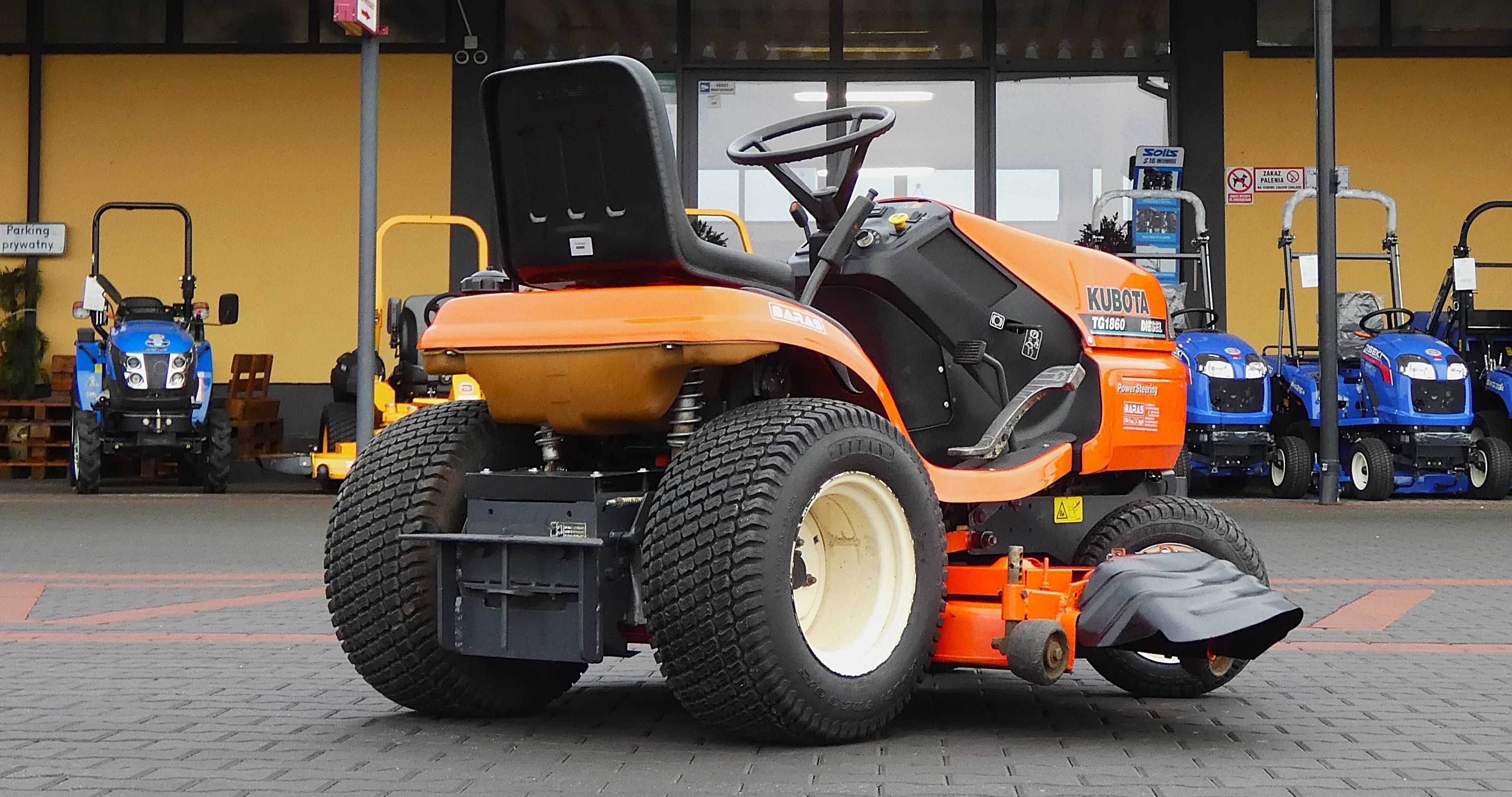 Traktor kosiarka KUBOTA TG1860 Diesel (310101.4) - Baras