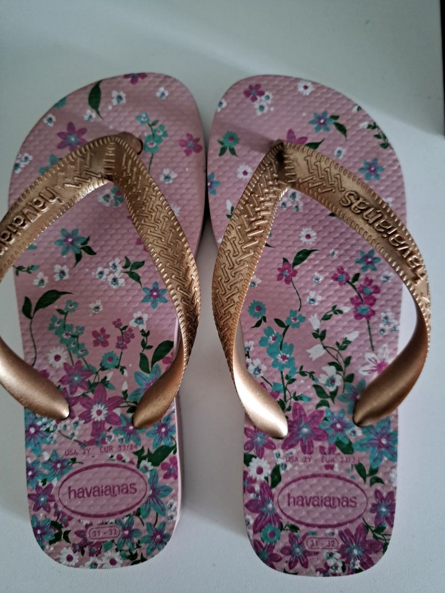 Japonki firmy havaianas roz.31/32