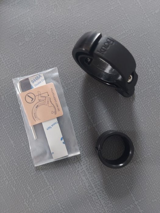 Dzwonek rowerowy Knog Oi czysty donośny dźwięk do każdej kierownicy