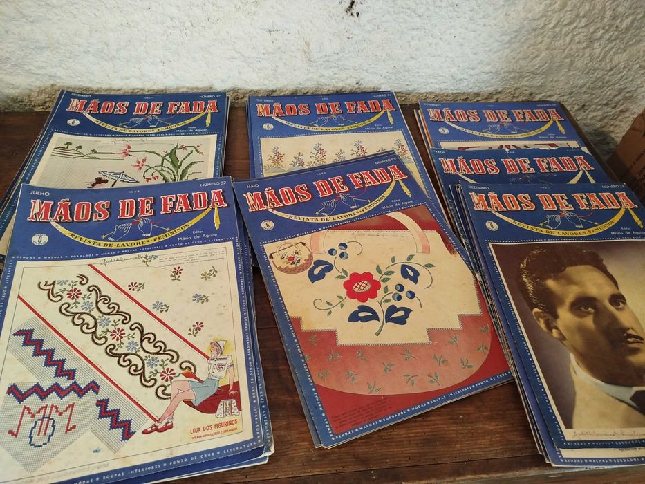 Mãos de Fada - Revista de Lavores ( Costura - Bordados)