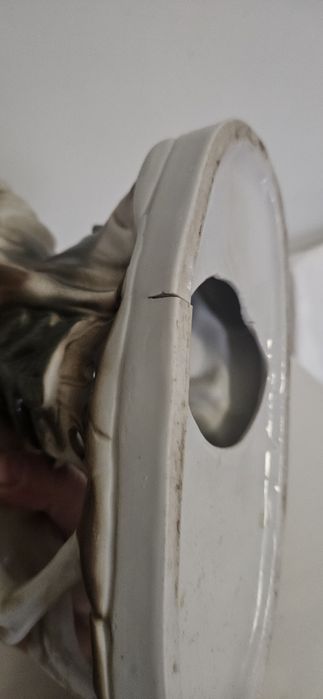 Ceramiczna figurka jelenia DDR