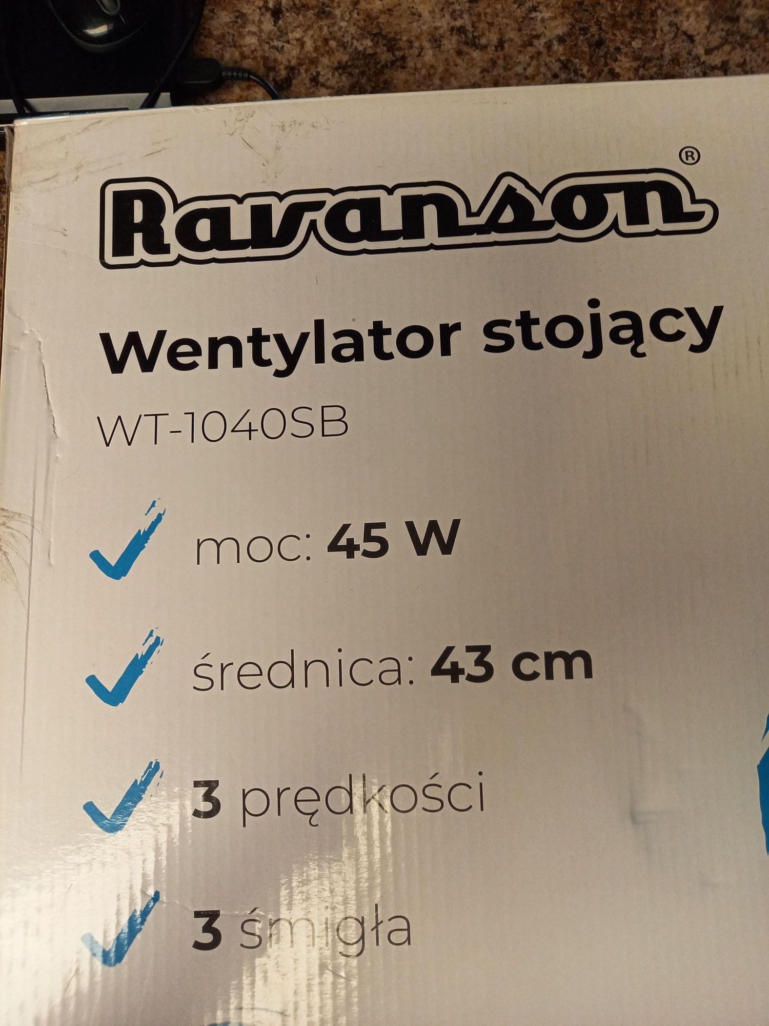 Wentylator stojący Ravanson