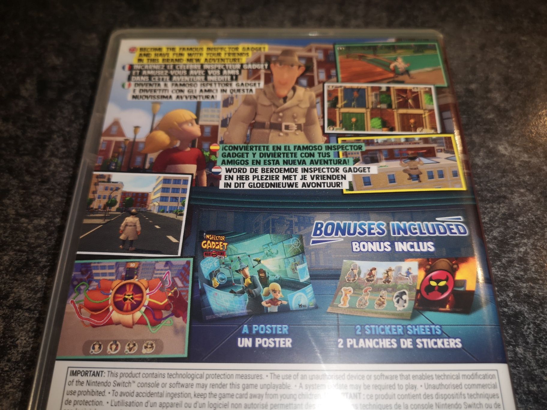Inspector GADGET SWITCH Nintendo gra PL (nowa w folii) sklep Ursus