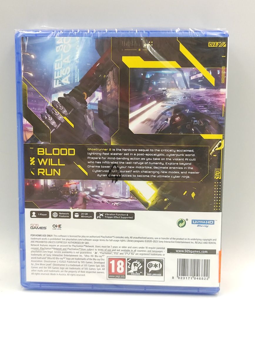 Na Lewara Gra PS5 Ghostrunner 2