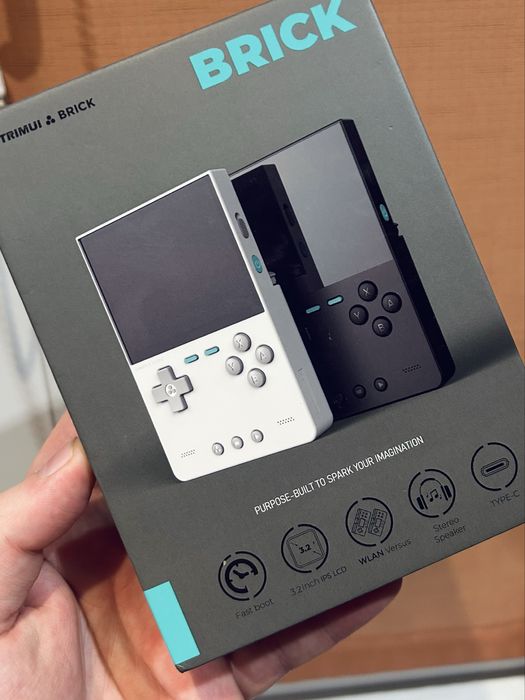 Ціна! Нова Trimui Brick (red) 64гб/anbernic/miyoo/retroid/retro