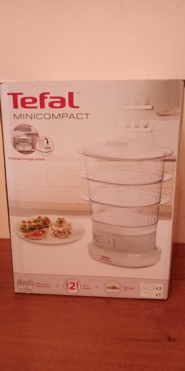 Пароварка TEFAL VC-1301 для приготування овочів,каш,риби  та м'яса