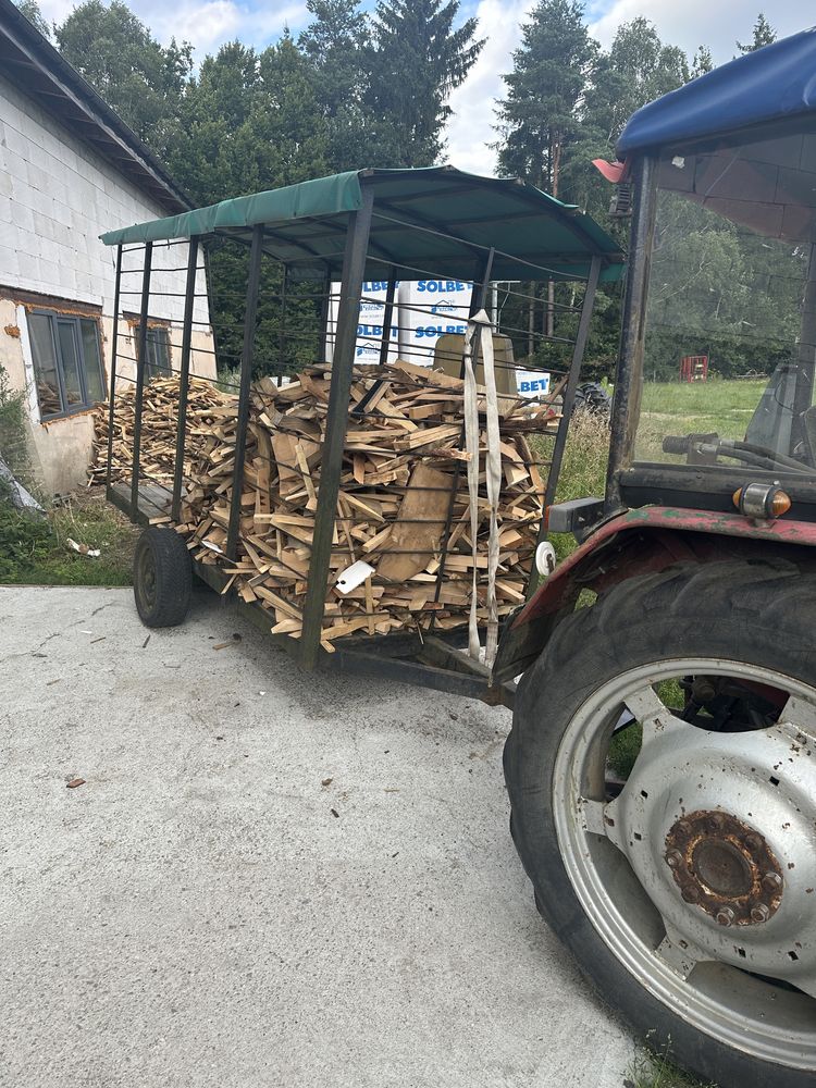 Drewno opałowe BUK DĄB  JESION suche 8 m3