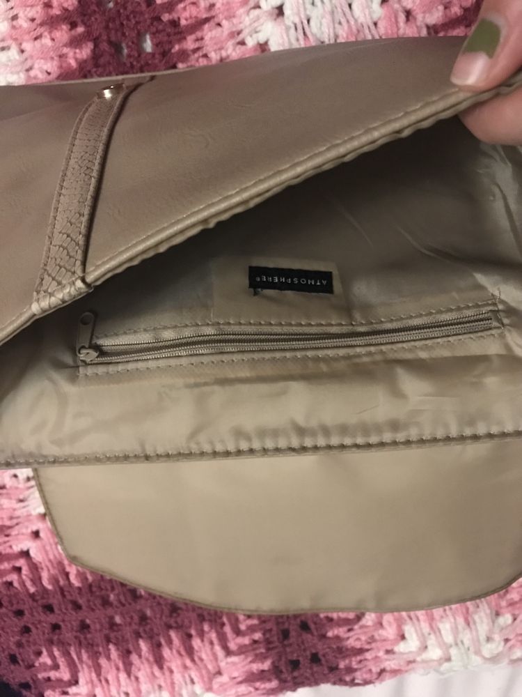 mala / bolsa primark beje