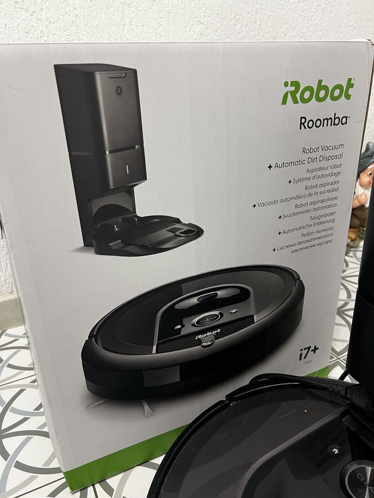 iRobot Roomba i7+ Робот-пилосос для сухого прибирання