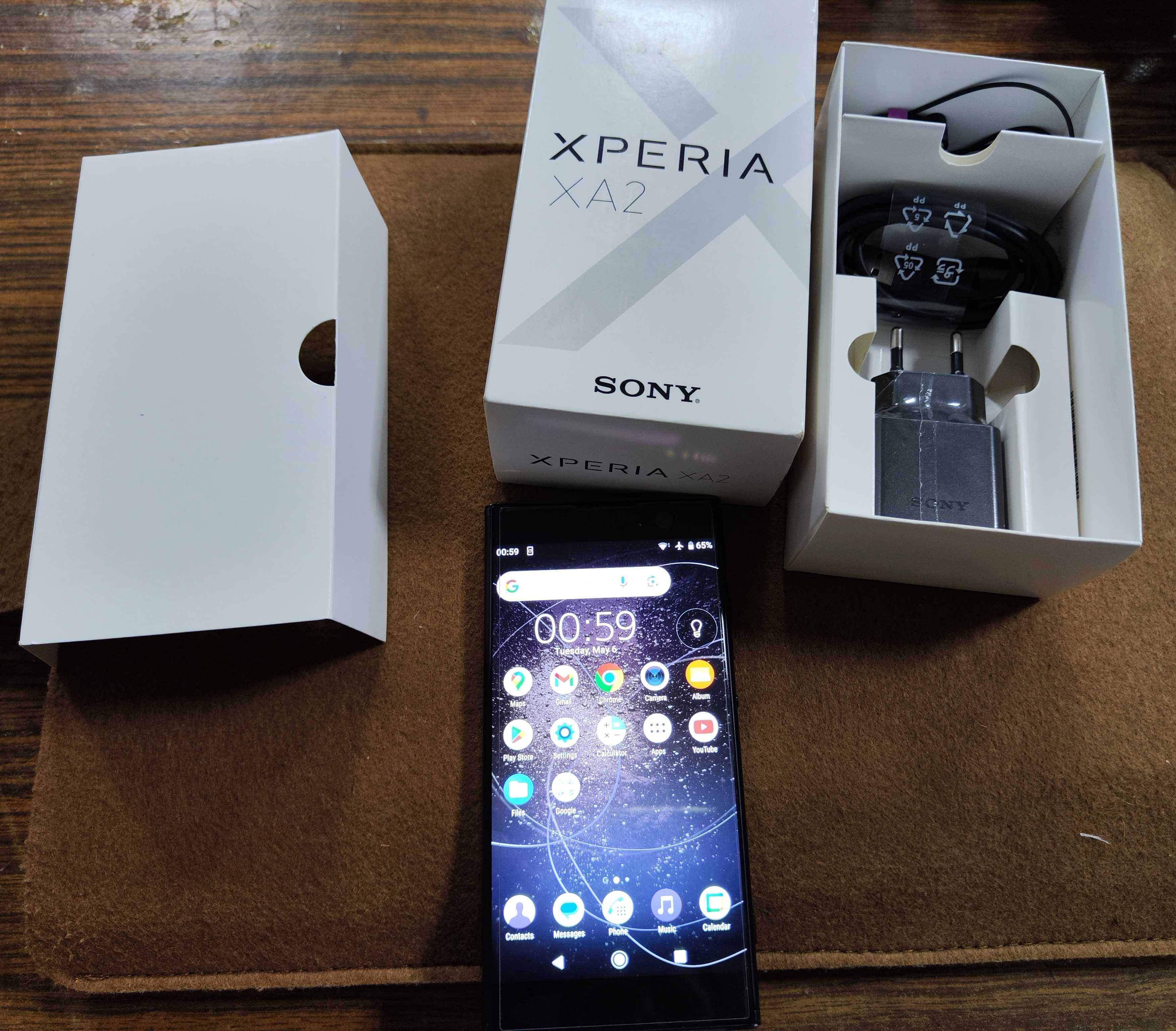 Смартфон Sony Xperia XA2 Black H3113 IPS 5.2" 8 ядер 3/32GB 23мп/8мп