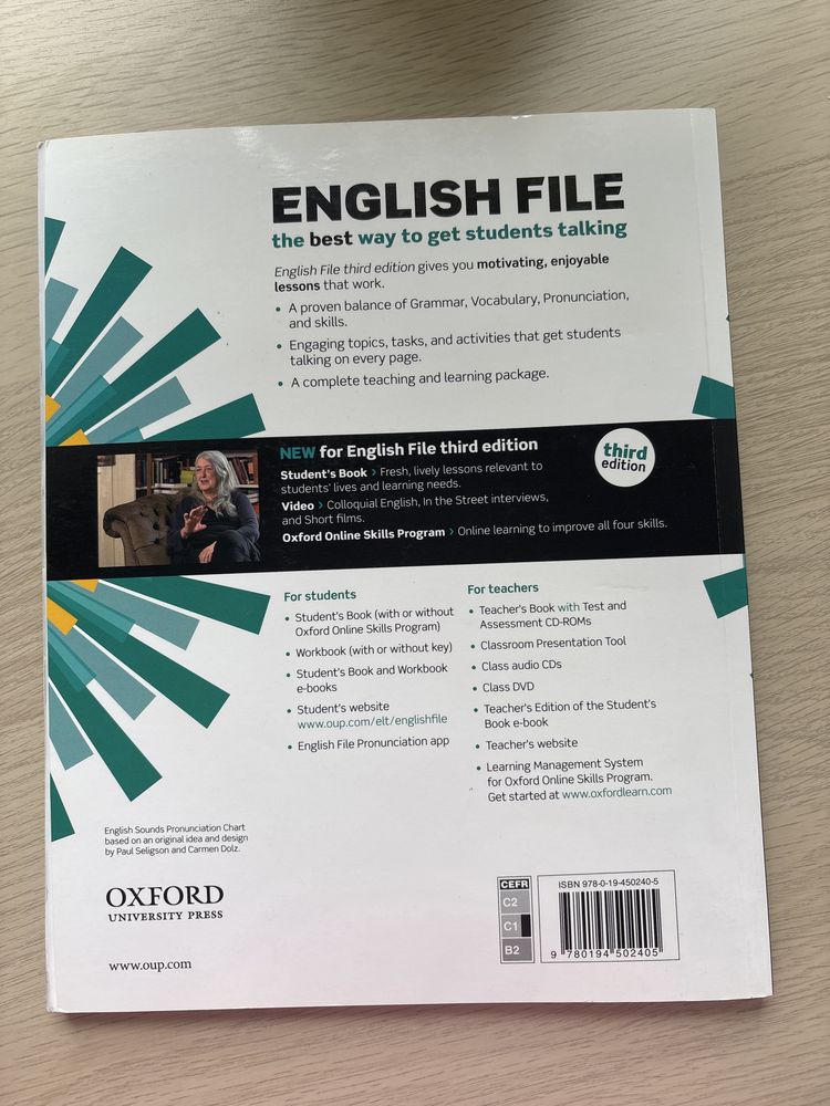 English File Advanced student's book