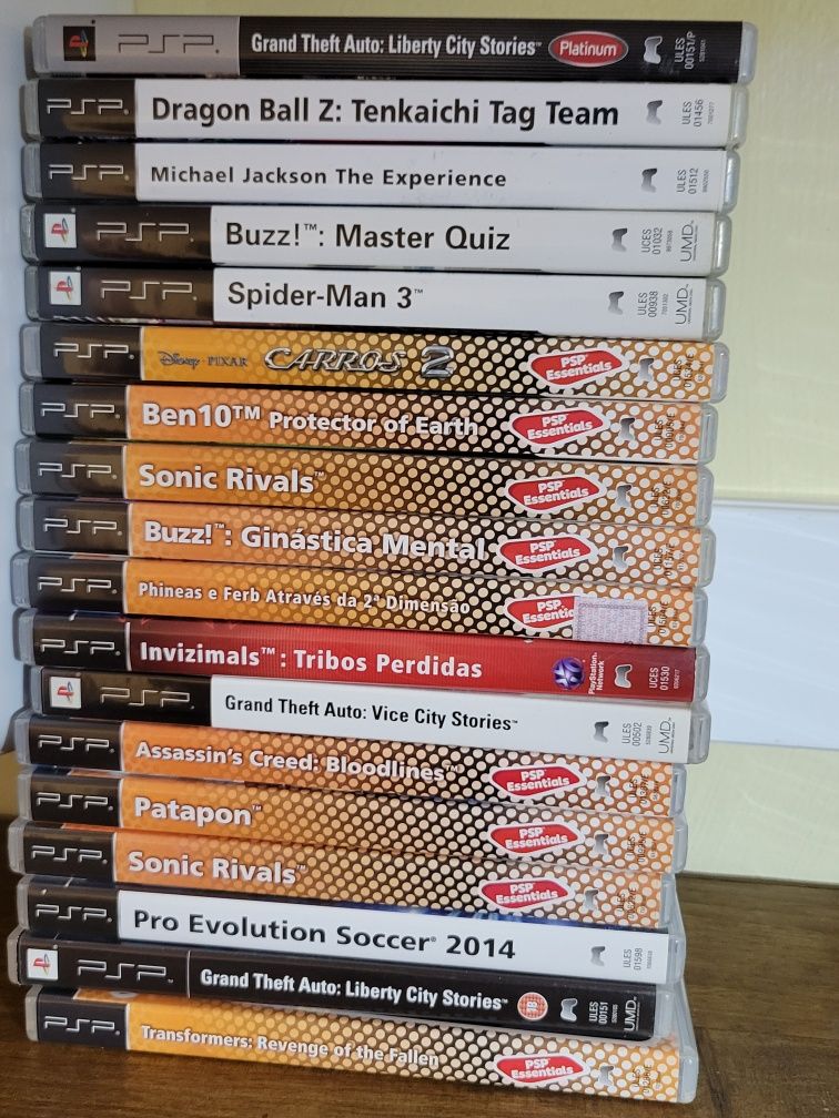 Vendo Vários Jogos PSP e Nintendo DS