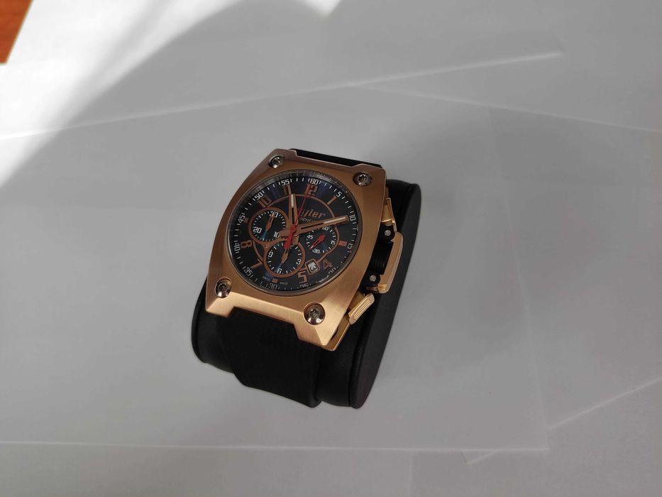 WYLER Geneve Code R gold 18K złoto 750 breitling panerai hublot omega
