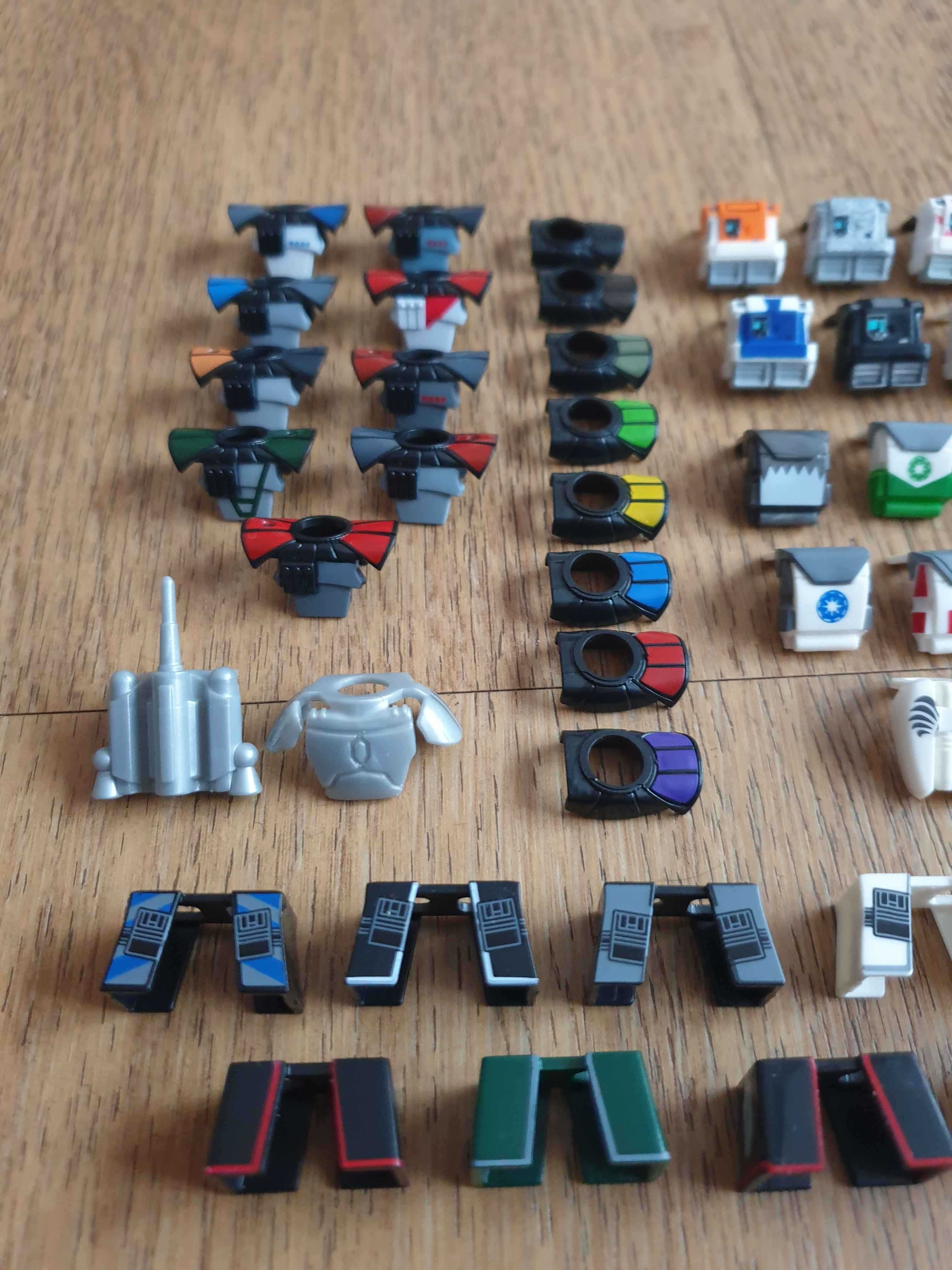 Custom Akcesoria dla lego star wars; pauldron vizor kamy dla klonów