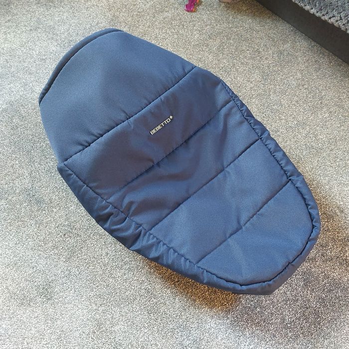 Osłona pokrowiec przykrycie do spacerówki Bebetto Luca granatowa