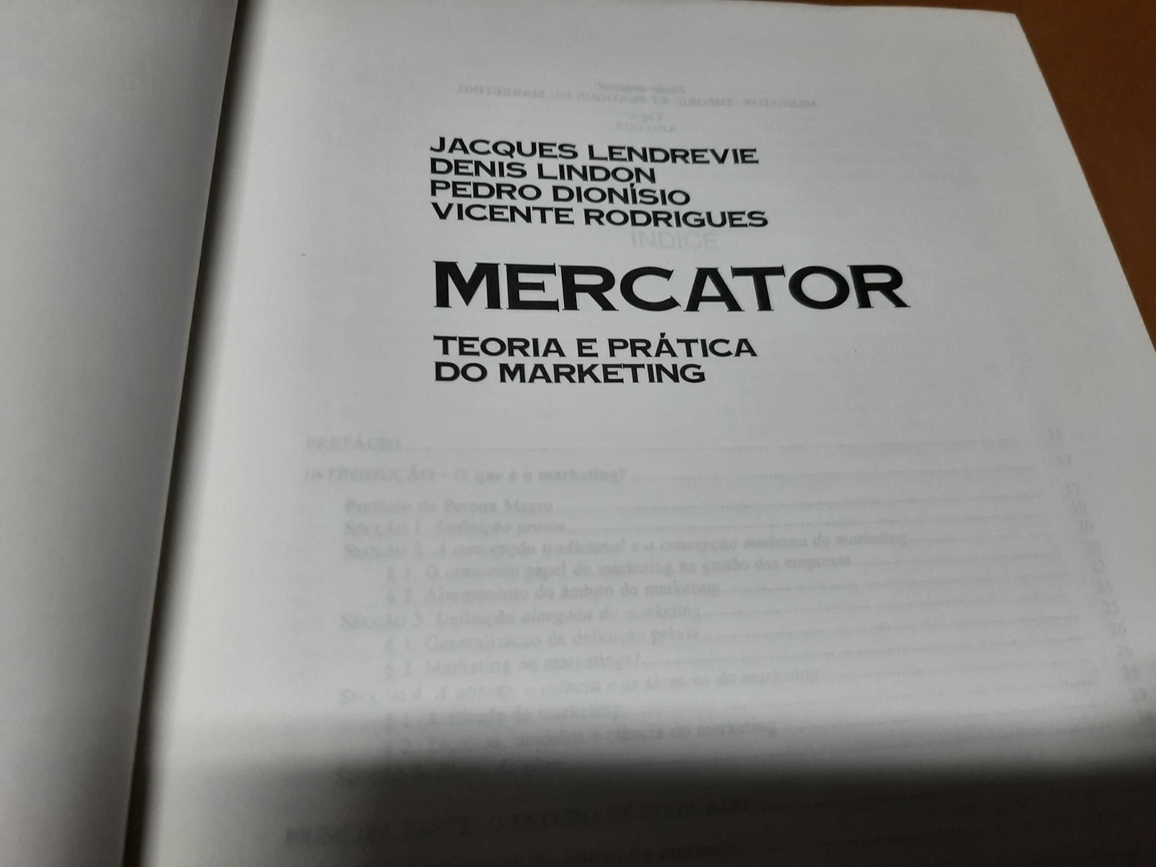 Mercator - Teoria e prática do Marketing//Jaques Lendrevie, D. Lindon