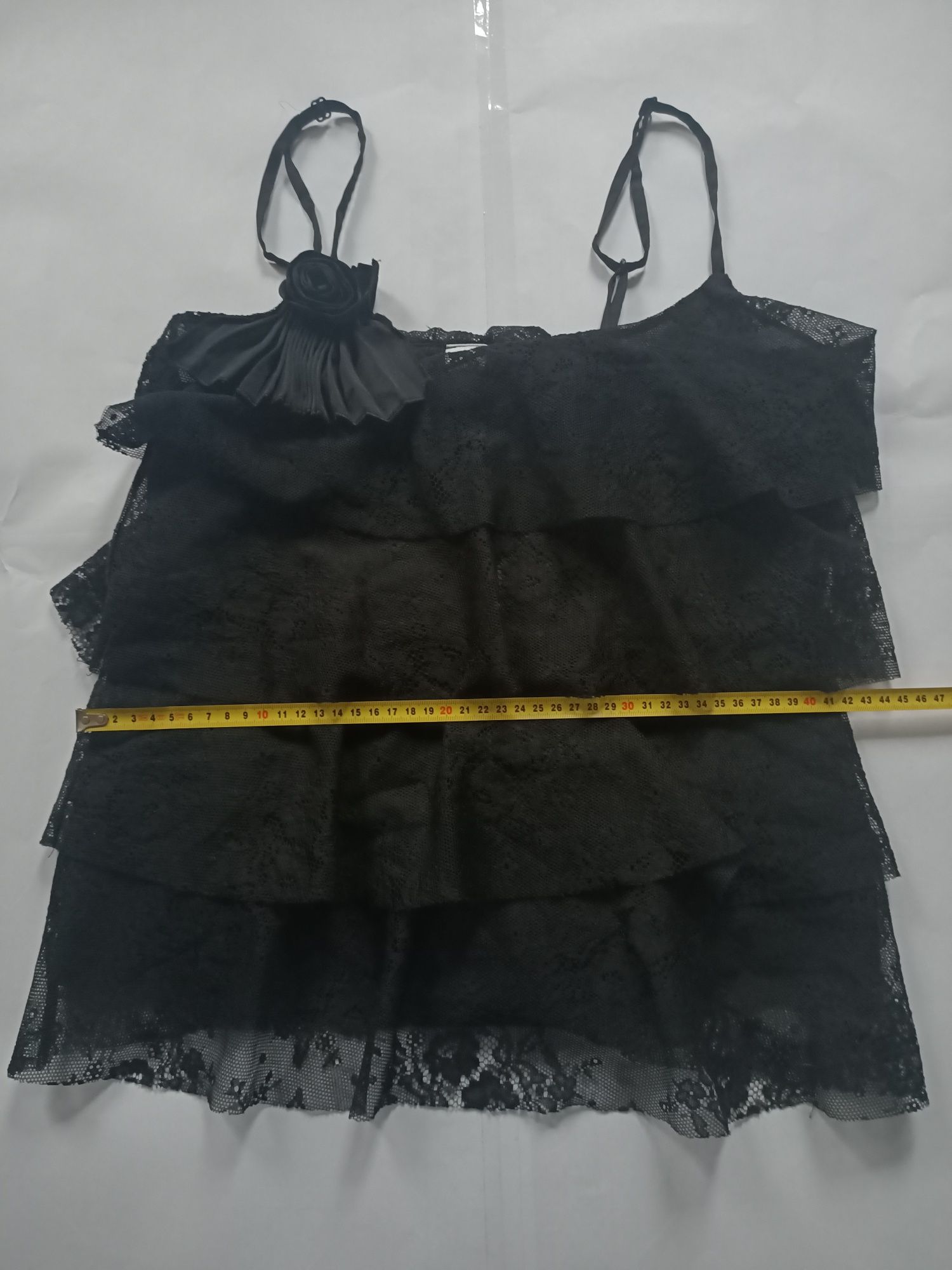 Sukienka/Top imprezowy czarny rozmiar M