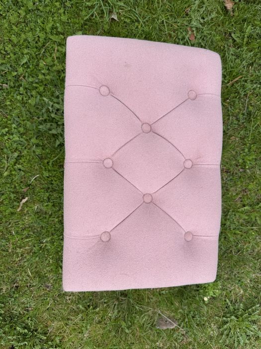 Taboret do toaletki vintage lata 80 anglia