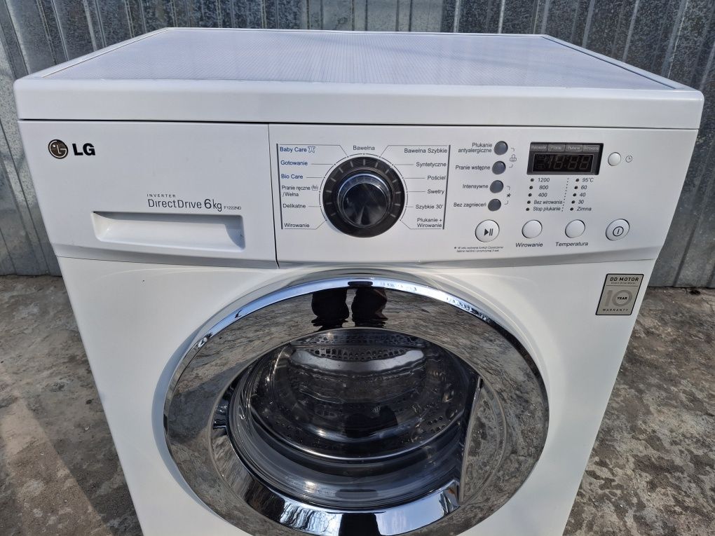 Lg direct drive  slim 6kg 1200 obr  gwarancja dowóz gratis