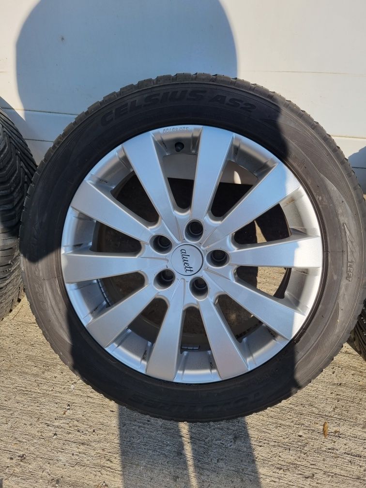 5x112 17" et:35 7j piasata:66.5 opony:225/50r17 audi a4 b8 a5 a3 vw