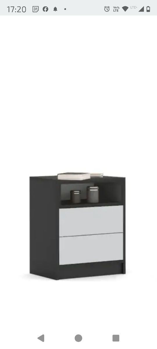 Komoda meblik 60 mode dark Grey nowa do złożenia